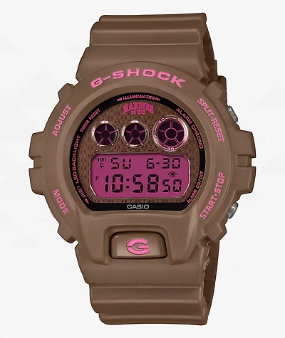 G-Shock x Hardies NYC DW6900HH-5 Brown Digital Watch