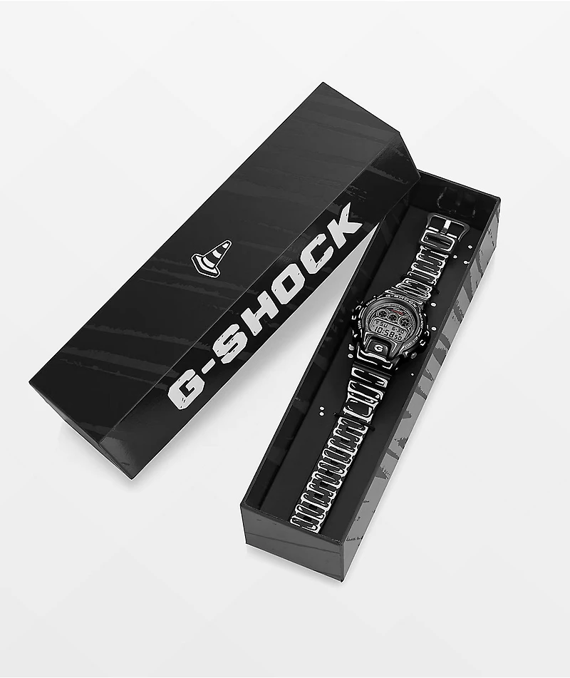 G-Shock x Joshua Vides DDW6900JV-1 Black & White Digital Watch