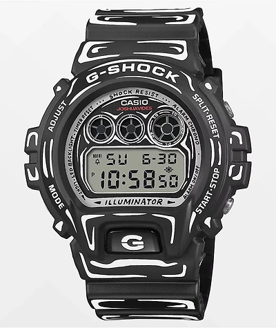 G-Shock x Joshua Vides DDW6900JV-1 Black & White Digital Watch