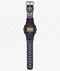 G-Shock x Kelvin Hoefler x Powell Peralta DW5600KH-1 Black & Red Digital Watch