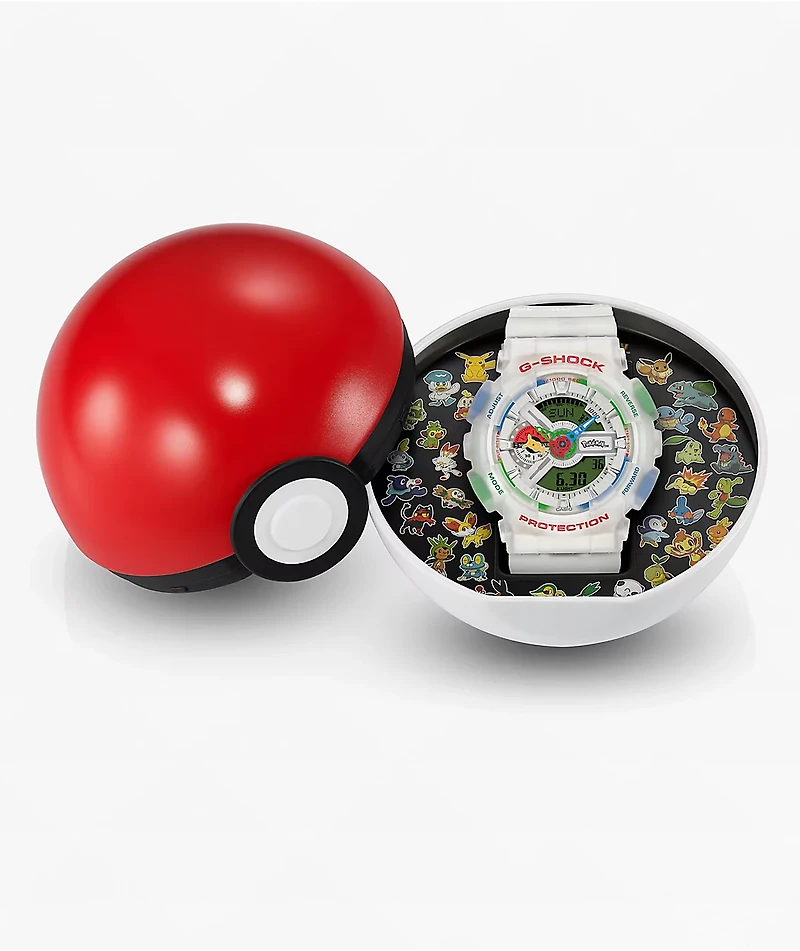 G-Shock x Pokémon GA110PKM-7A Analog & Digital Watch