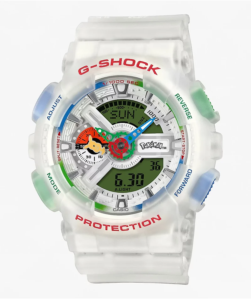 G-Shock x Pokémon GA110PKM-7A Analog & Digital Watch