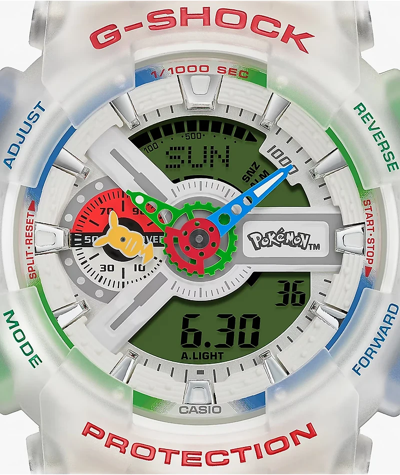 G-Shock x Pokémon GA110PKM-7A Analog & Digital Watch