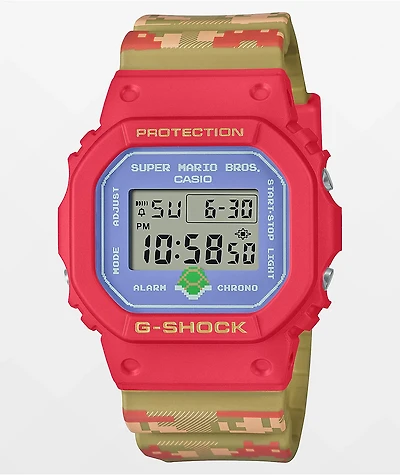 G-Shock x Super Mario Bros. DW5600SMB-4 Digital Watch