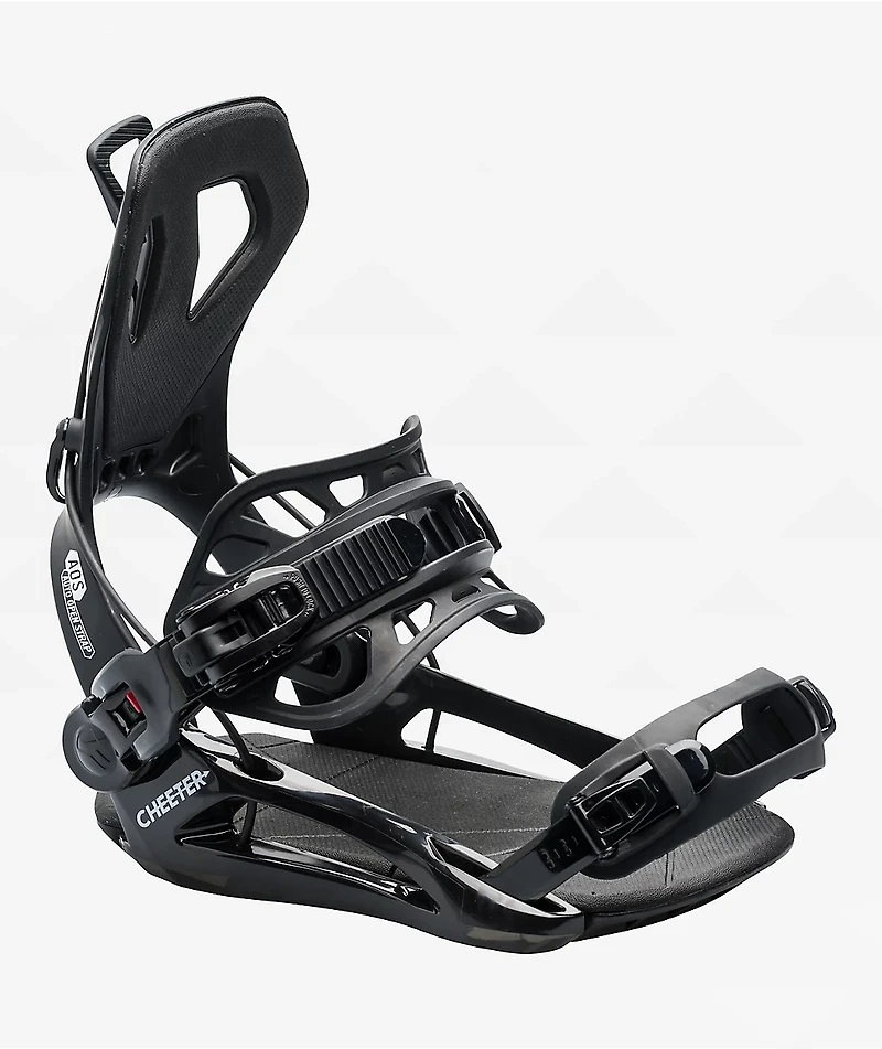 GNU Cheeter Black Snowboard Bindings 2026