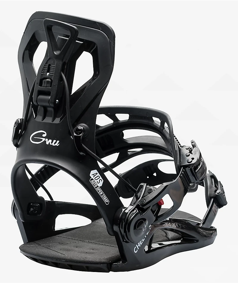 GNU Cheeter Black Snowboard Bindings 2026