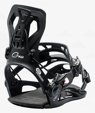 GNU Cheeter Black Snowboard Bindings 2026