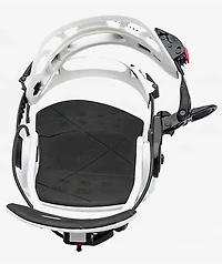 GNU Cheeter White Snowboard Bindings 2025