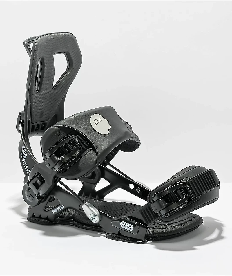 GNU Psych Black Snowboard Binding 2023