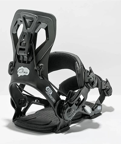 GNU Psych Black Snowboard Binding 2023