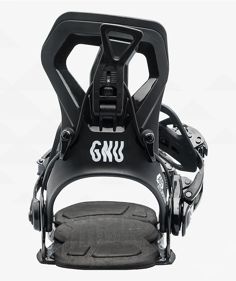 GNU Psych Black Snowboard Bindings 2026