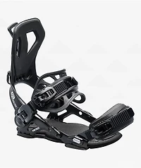 GNU Psych Black Snowboard Bindings 2026