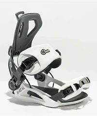GNU Women's B-Real White Snowboard Bindings 2023