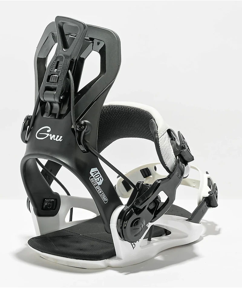GNU Women's B-Real White Snowboard Bindings 2023