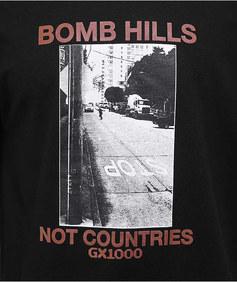 GX1000 Bomb Hills Black T-Shirt