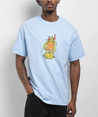 GX1000 Flower Pot Blue T-Shirt