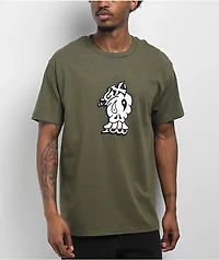 GX1000 Mind Over Matter Olive T-Shirt