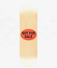 GX1000 Not For Sale 8.5" Skateboard Deck