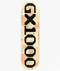 GX1000 OG Logo Camo 8.25" Skateboard Deck