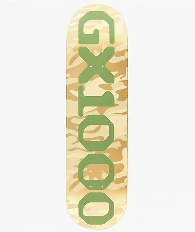 GX1000 OG Logo Camo 8.625" Skateboard Deck