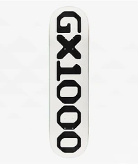 GX1000 OG Logo Grey 8.25" Skateboard Deck