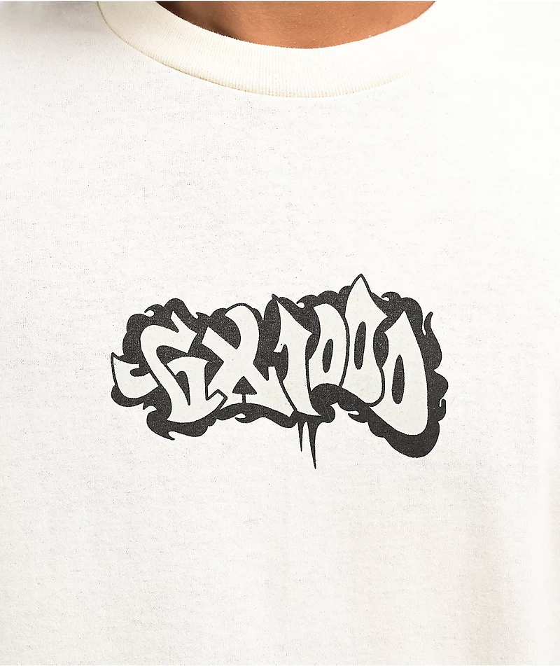 GX1000 Throwie Cream T-Shirt
