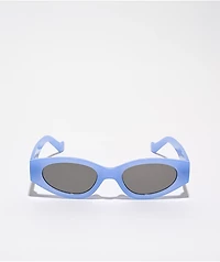 Geo Powder Blue Cat Eye Sunglasses