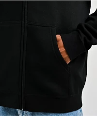Get Weird Black Zip Hoodie