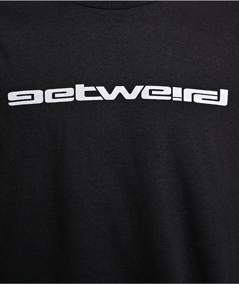 Get Weird Core Black Long Sleeve T-Shirt