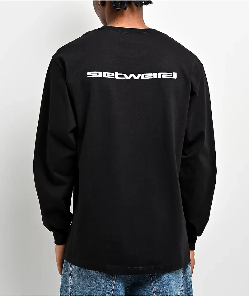 Get Weird Core Black Long Sleeve T-Shirt