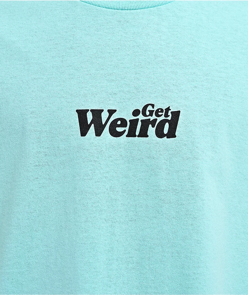 Get Weird Eyeball Aqua T-Shirt