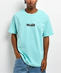 Get Weird Eyeball Aqua T-Shirt