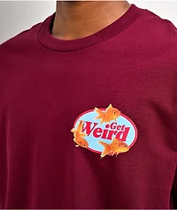 Get Weird Goldfish Red T-Shirt