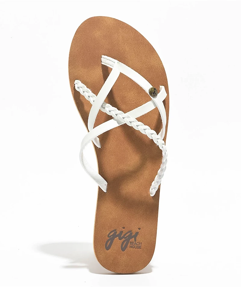 Gigi Sandals Star White