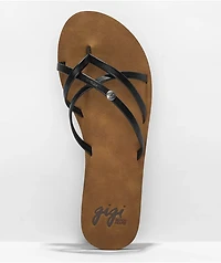 Gigi Sandals Supernova Black & Tan