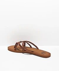 Gigi Star Cognac Sandals