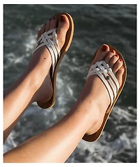 Gigi Sundays White Sandals