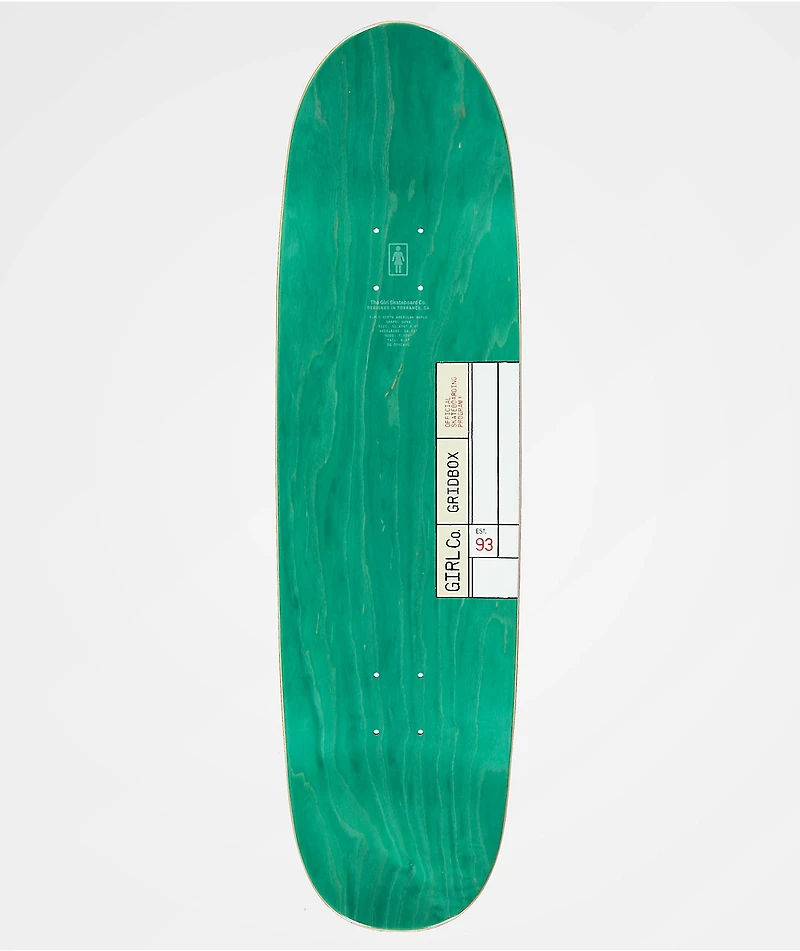 Girl Bannerot Gridbox Loveseat 9.0" Skateboard Deck