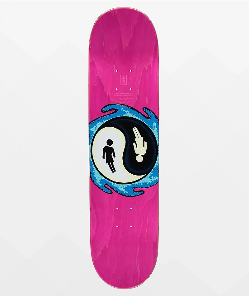 Girl Bannerot Yin Yang 8.25" Skateboard Deck