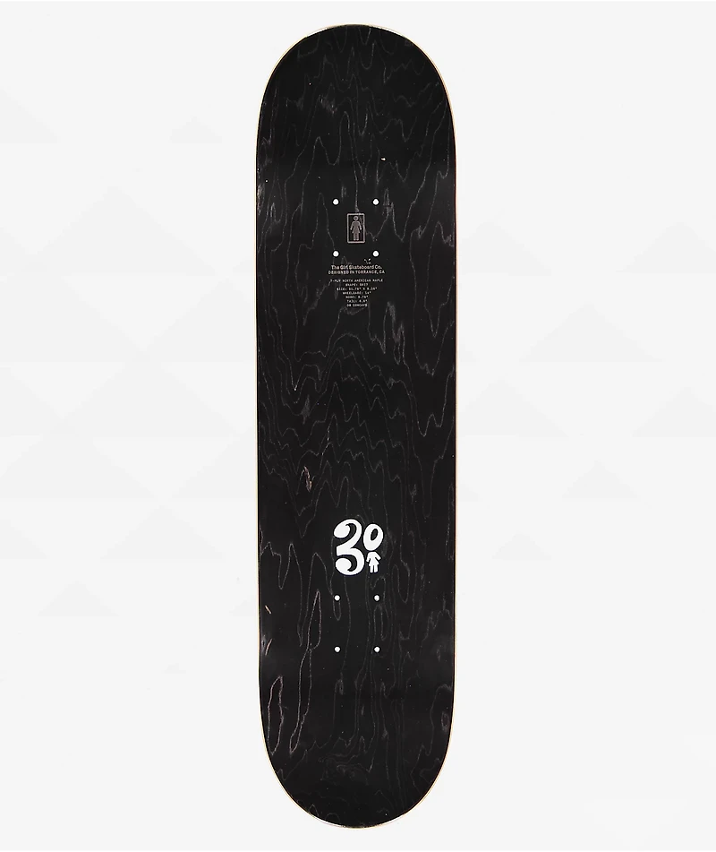 Girl Bennett 93 Til 8.25" Skateboard Deck