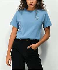 Girl Blooming Blue T-Shirt