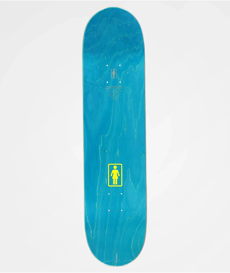 Girl Brophy Introvert 8.0" Skateboard Deck