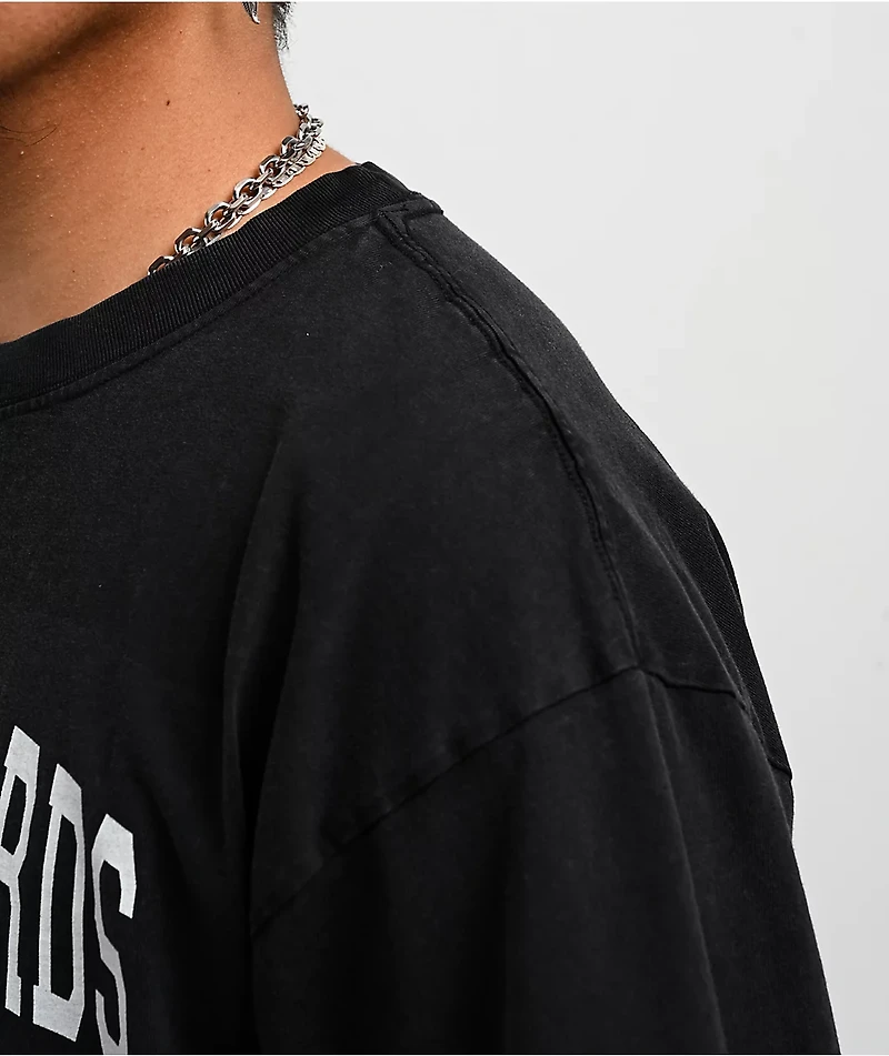 Girl Collegiate Black T-Shirt