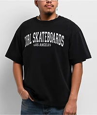 Girl Collegiate Black T-Shirt