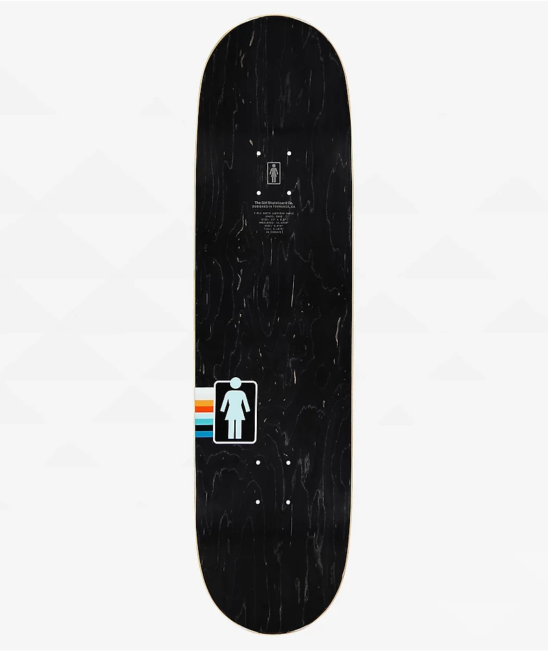 Girl Davis 93 Til Palette 8.5" Skateboard Deck