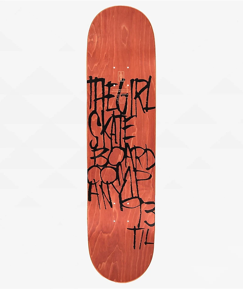 Girl Davis Splinter 8.25" Skateboard Deck