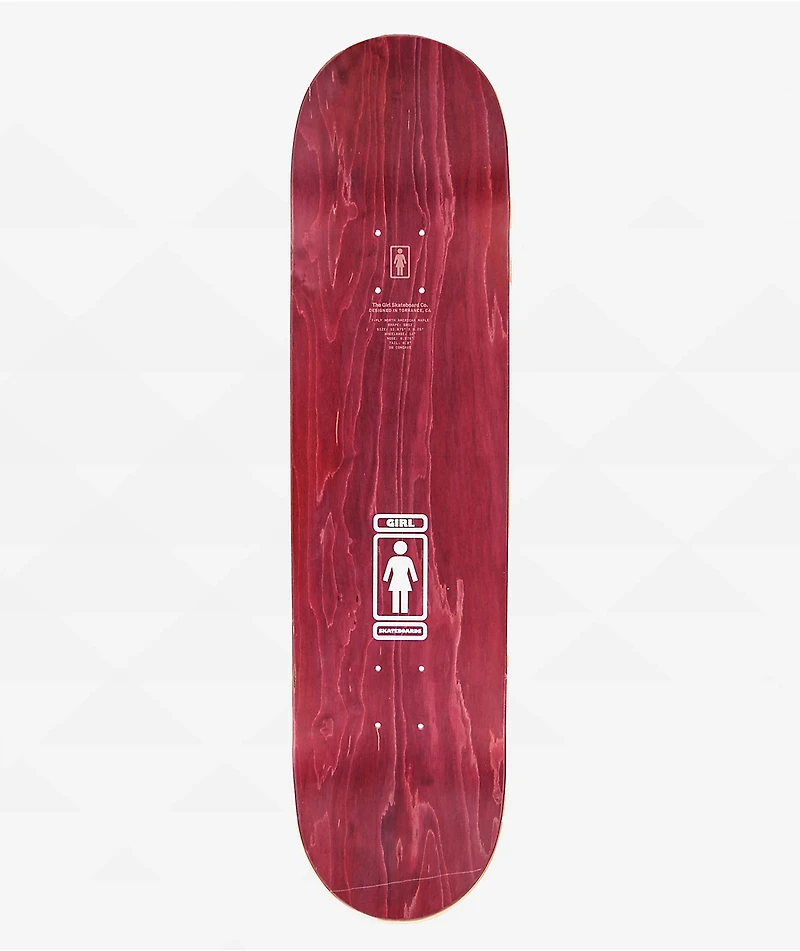 Girl Gass 93 Til 8.25" Skateboard Deck