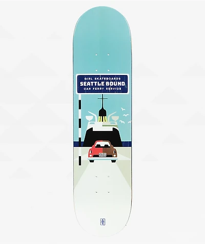 Girl Gass Seattle Bound 8.0" Skateboard Deck