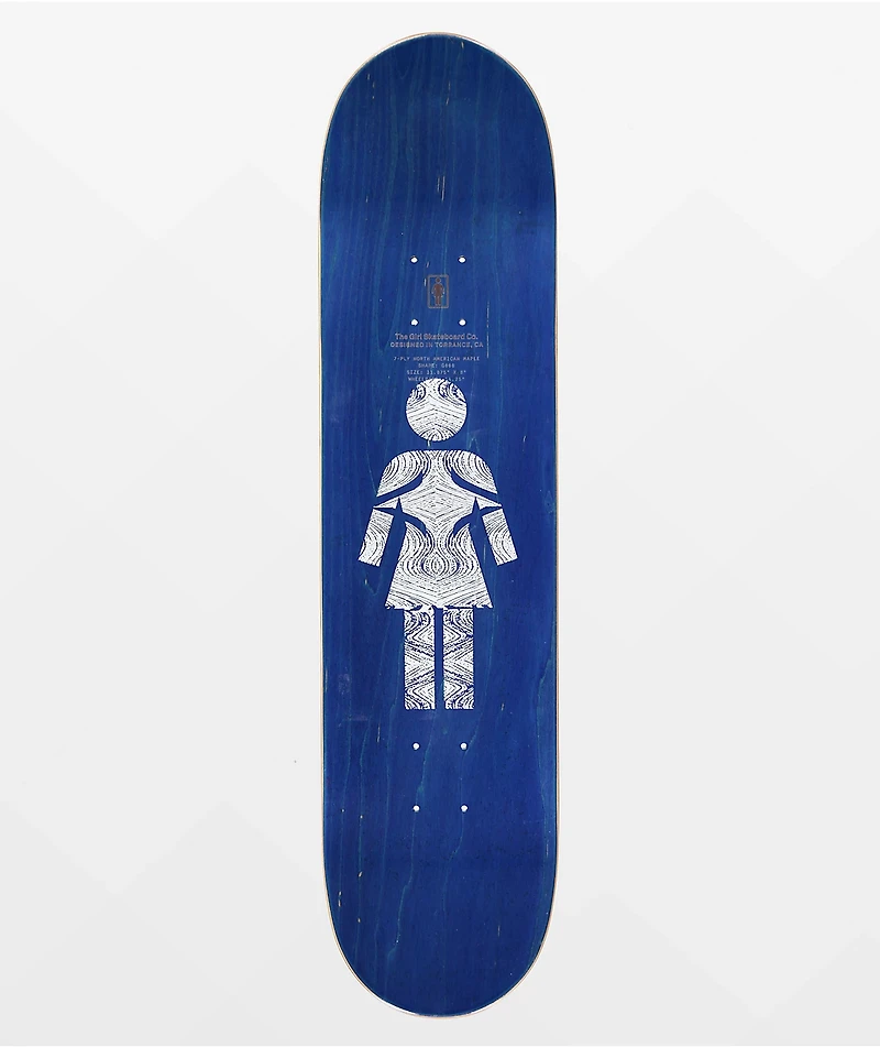 Girl Gass Vibrations 8.0" Skateboard Deck