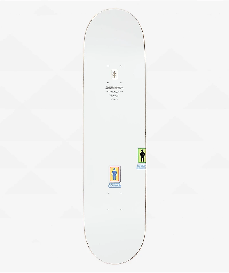 Girl Geering Desktop Chaos 8.0" Skateboard Deck